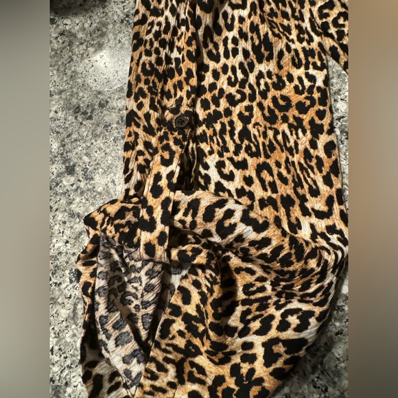 Forever 21 Plus Size Leopard Print Kimono 2XL NWOT - Picture 9 of 13